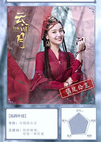 皎若云间月拓拔叶倩