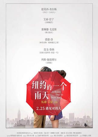 纽约的一个雨天